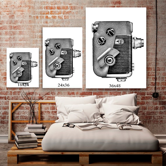 Minimalist Urban Chic Industrial Decor Hipster Rustic Industrial Machine Age Living Room Decor Modern Art Print Urban Art