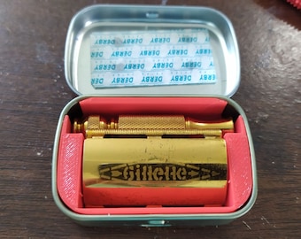 Altoids Smalls insert to store a Gillette Travel Tech