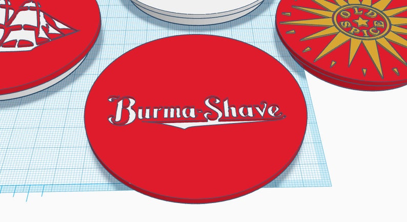 Shave Mug Lids, Old Spice, Williams, etc. image 6