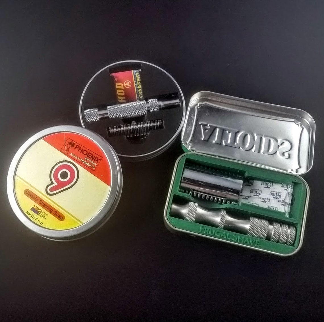 Travel Razor Tins Altoids Size Etsy