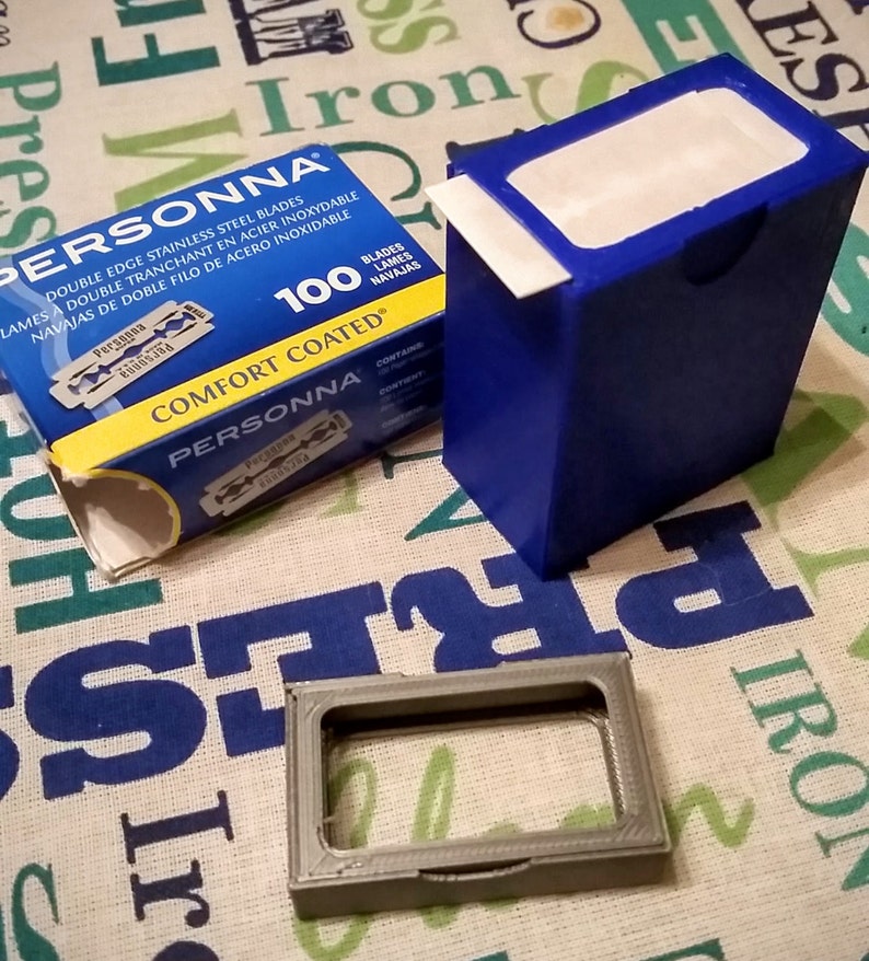 Razor Blade Dispenser for Double Edge or Half Razor Blades Etsy