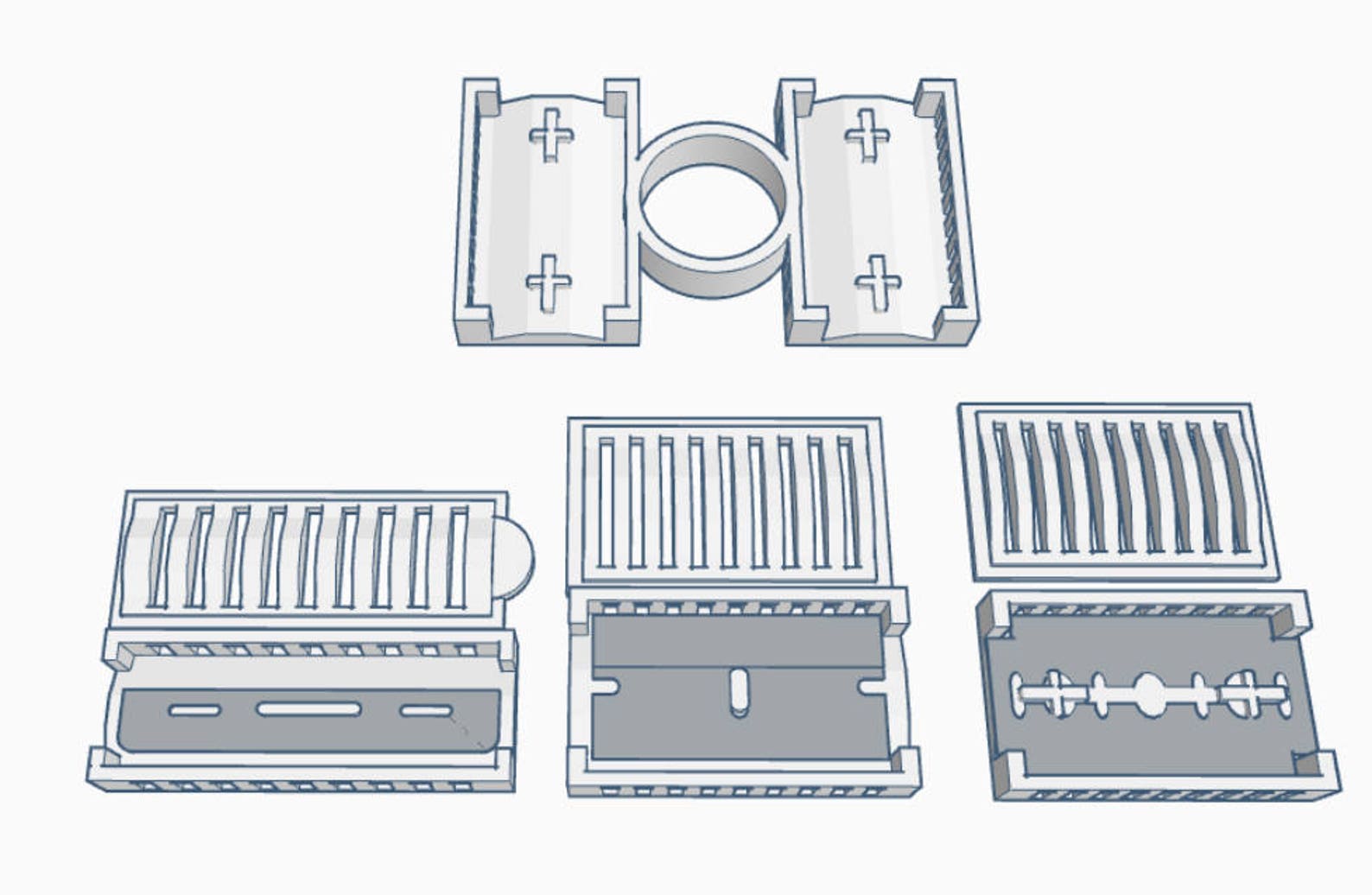 Wet Shaving Razor Blade Dryer Etsy