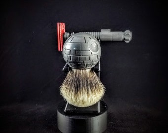 Deathstar Inspired Shave Brush