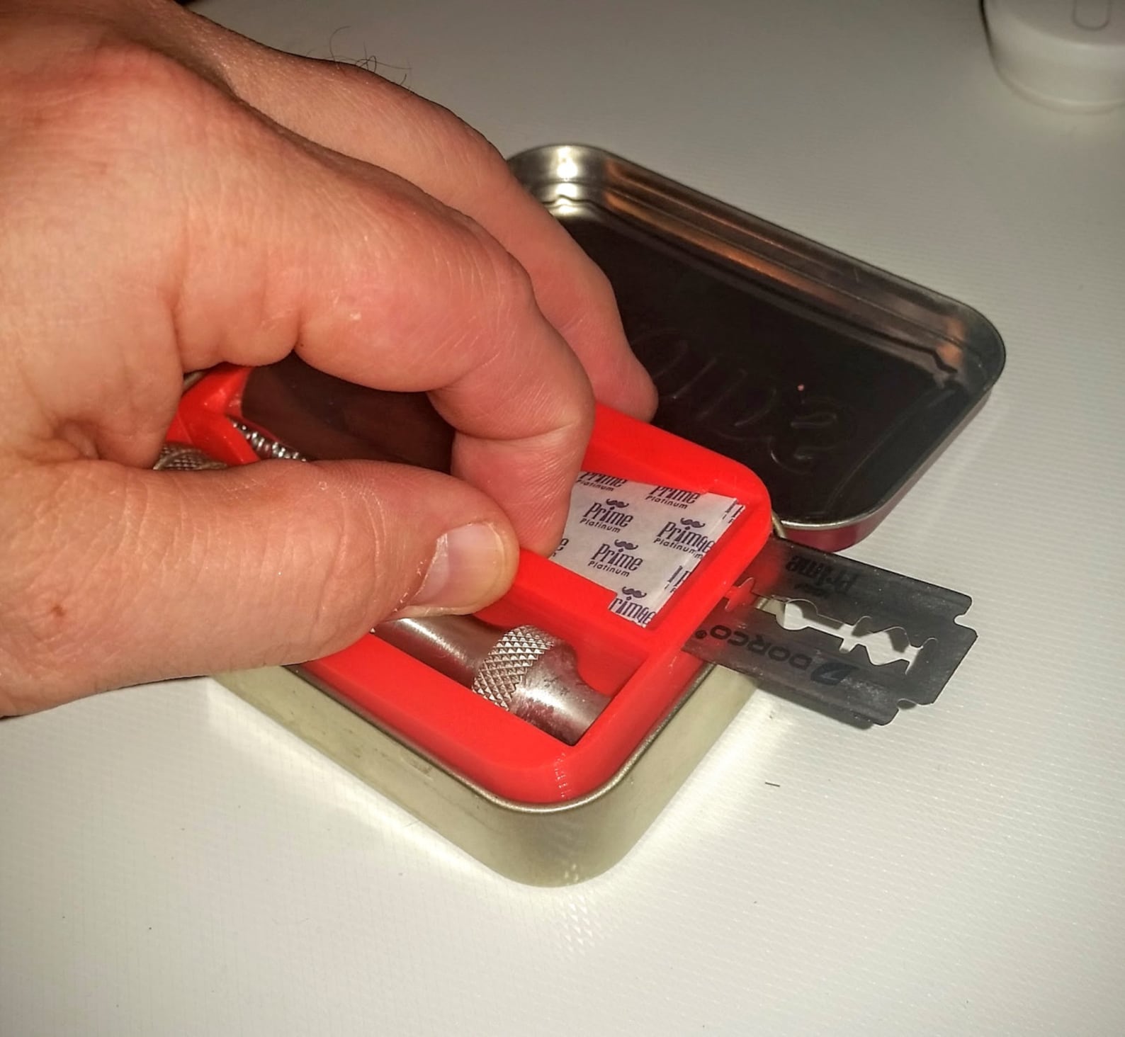 Travel Razor Tins Altoids Size Etsy