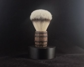 3D printed Whiskey Barrel Shave Brush Handle