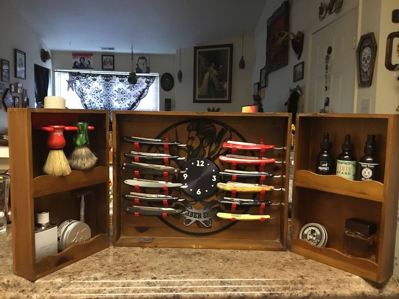 Straight Razor Landing Strips Display Rack - Etsy