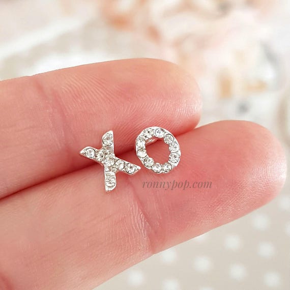 Crystal Kiss Hug Studs Crystal Kiss Hug Studs