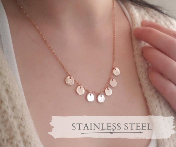 Grandma initial best sale necklace
