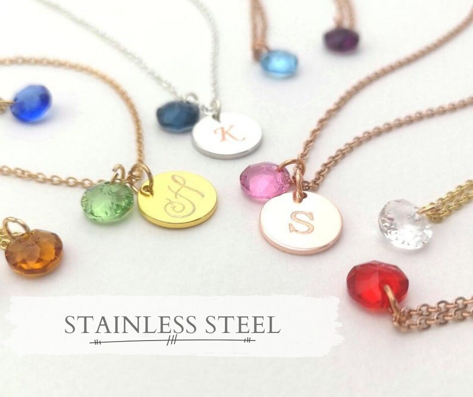 Swarovski Birthstone Necklace 