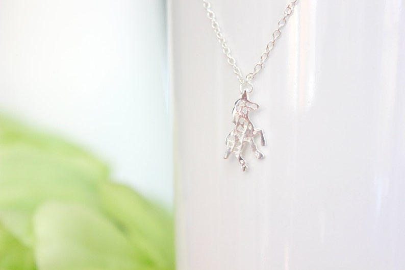Unicorn Necklace Chain Plated Silver Gift House Necklace Unicorn Necklace Magic