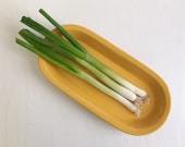 Vintage Fiesta Utility Celery Tray in Original Yellow Glaze