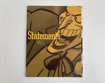 Vintage ‘90s ”Statements” Magazine / The American Center for Design Magazine / Volume 10, No. 3 / Fall 1995-Winter 1996