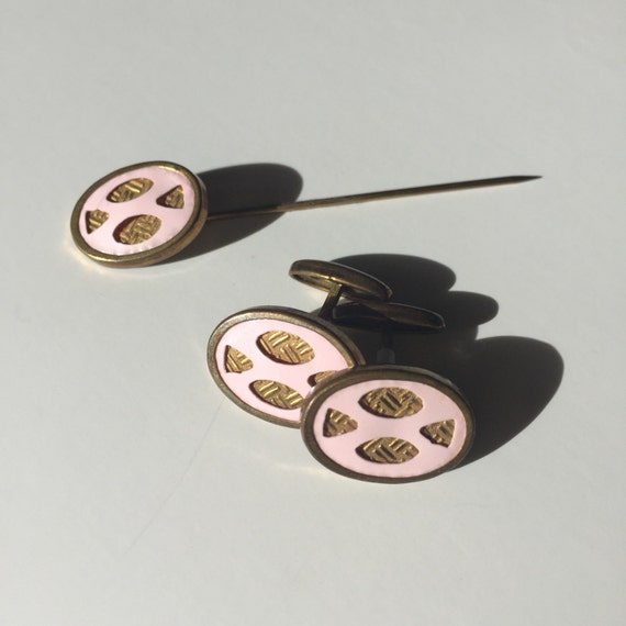 Cufflinks and Lapel Pin