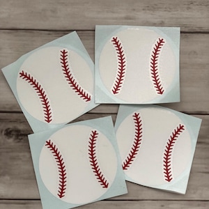 Baseball Decal * Vinyl Baseball Decal * Baseball Sticker * Dugout Bucket Decal * Dugout Bucket Sticker