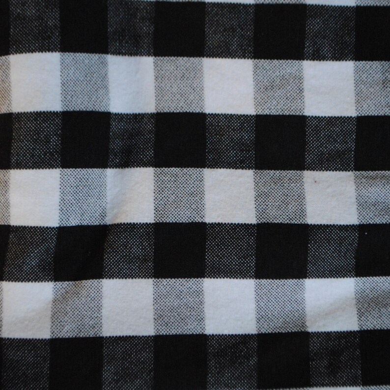 Black and White Buffalo Plaid Ear Warmer black and white buffalo plaid plaid winter accessories ear warmer plaid ear warmer