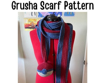 Grusha Scarf Crochet Pattern