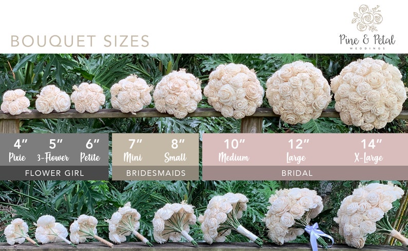 The Carriage House Bouquet Allure Collection Wood Flowers Sola Flowers Wedding Bouquet Lasting Bouquet Sola Wood image 9