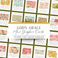 God\u2019s Grace \u2013 Mini Bible Verse Cards (ESV) | 30 Printable Scripture Cards