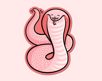 SNAKE Sticker for Sale by ArtBae