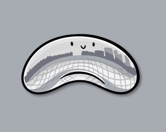 The Bean Vinyl Sticker | Cute Chicago Sticker | Cute Sticker | Travel Sticker | Waterproof Stickers | Chicago Gift | Bean Chicago Artwork
