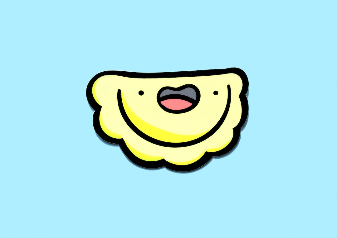 Pierogi Sticker | Vinyl Sticker | Waterproof Sticker | Kawaii Sticker ...