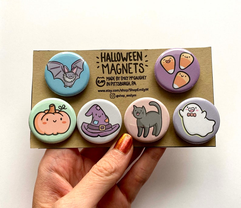 Halloween 6 Pack Halloween Decoration Refrigerator Etsy