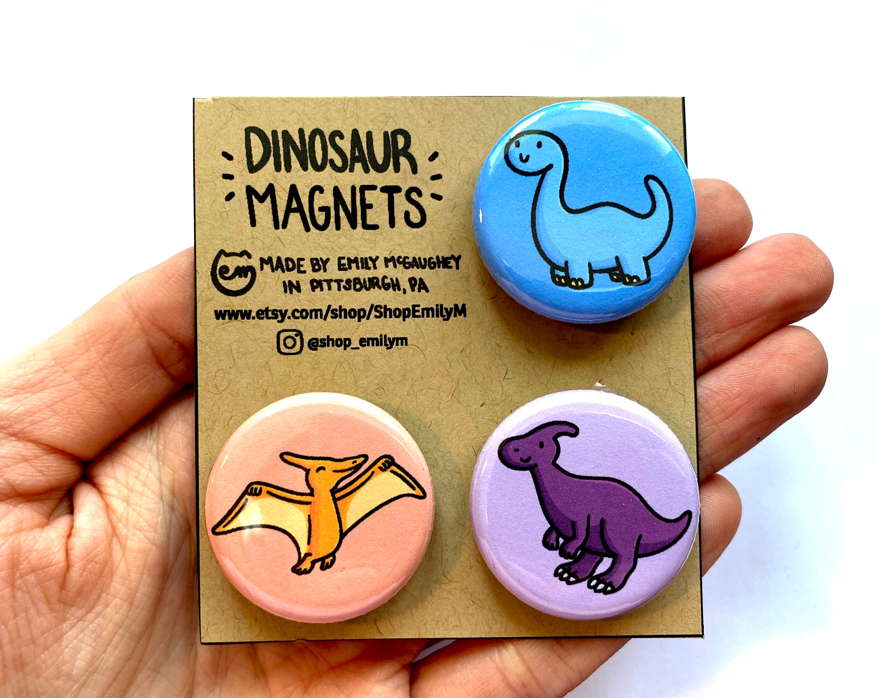 Dinosaur Pack Cute Dino Brontosaurus Etsy
