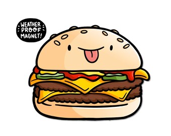 Aimant heureux de cheeseburger de Zazzle.be Liste d'envies Vous avez des idées ? Aimant mignon de hamburger | Aimant de voiture en vinyle imperméable | Aimant de nourriture kawaii | Aimant de réfrigérateur anime | Aimant mignon de malbouffe
