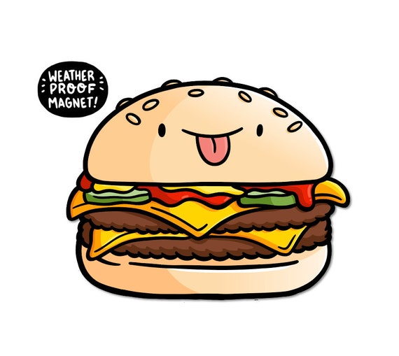 Kawaii Japanese anime burger' Baby Bib | Spreadshirt