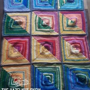 Split-Square Temperature Blanket image 3