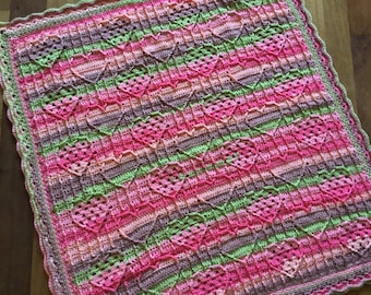 Granny Heart Baby or Lap Blanket