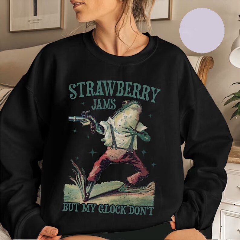 Strawberry Jams but My Glock Don't Shirt Funny Meme Unisex - Etsy