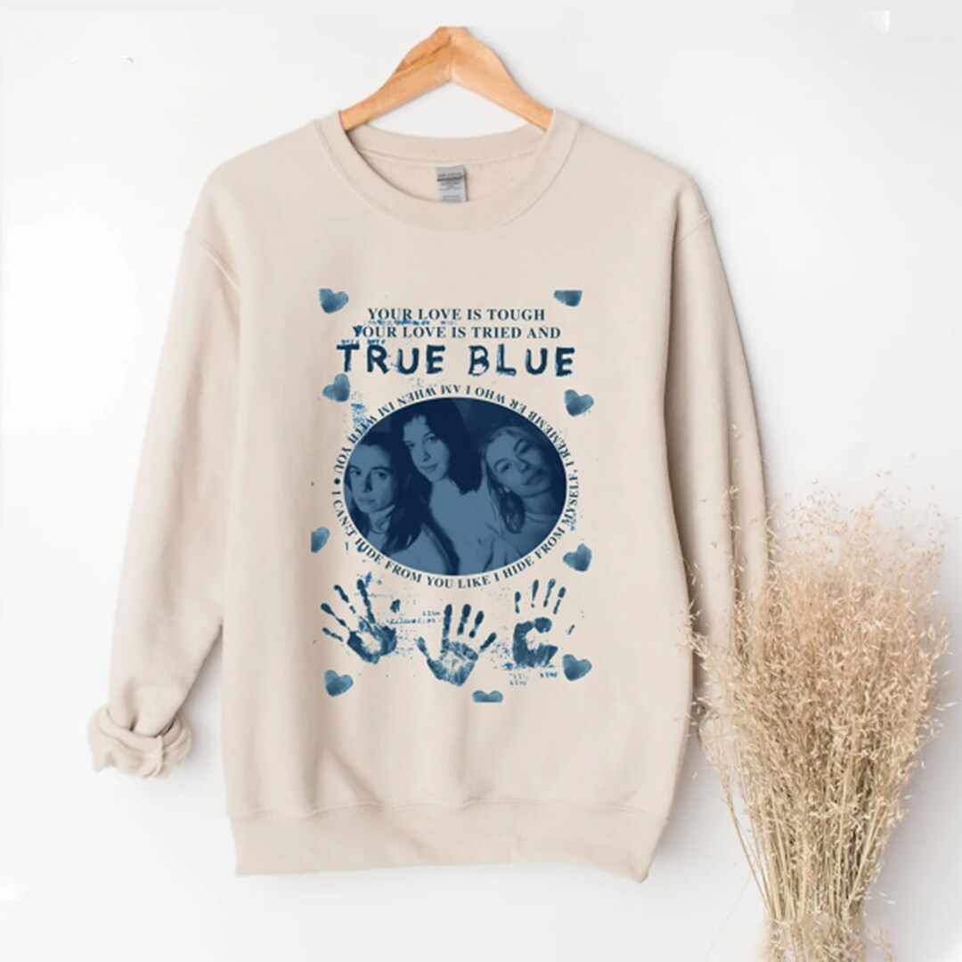 Boygenius True Blue Shirt Boygenius Sweatshirt Phoebe Etsy