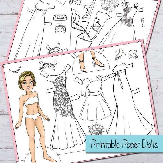 paper dolls cut outs printable
