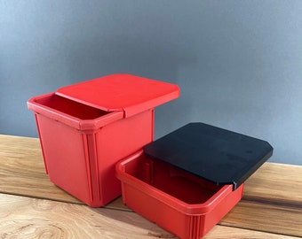 4x Milwaukee Packout Bin Covers - Slide On | Packout Accessories | Small Part Organizer