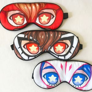 Persona 5 Silk Sleep Masks (in collaboration with YSBCreations)