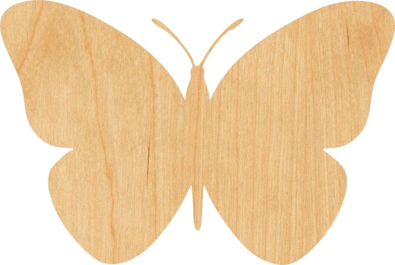 Butterfly 1 Wooden Laser Cut Out Shape Great for Crafting Etsy