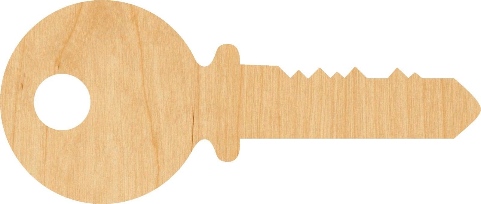 Key Wooden Laser Cut Out Shape Great for Crafting Etsy