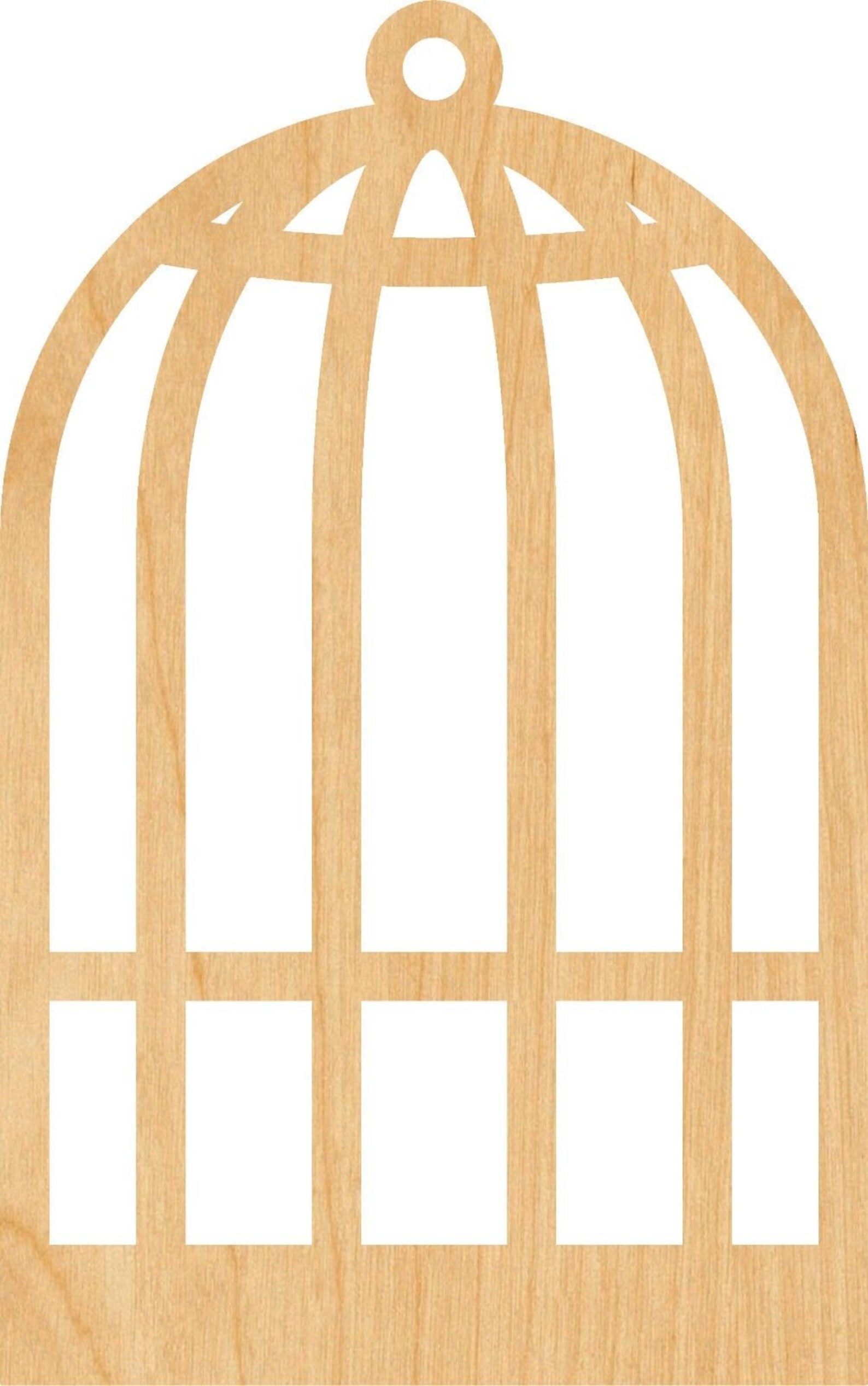 Bird Cage Wooden Laser Cut Out Shape Great for Crafting Etsy