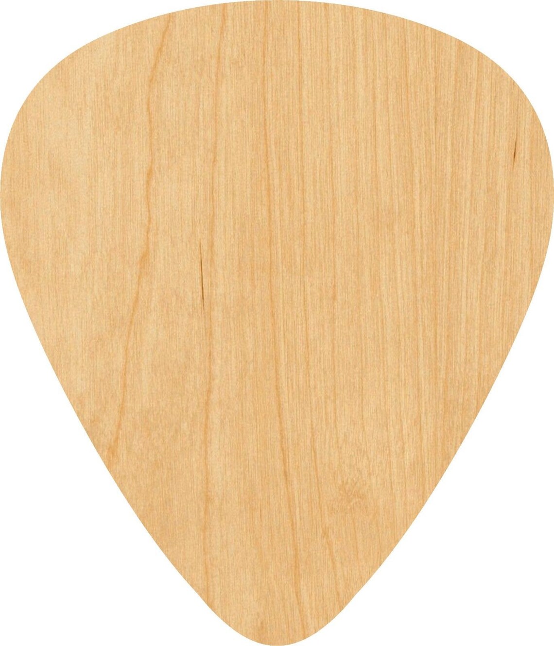 Guitar Pick Wooden Laser Cut Out Shape Great for Crafting Etsy