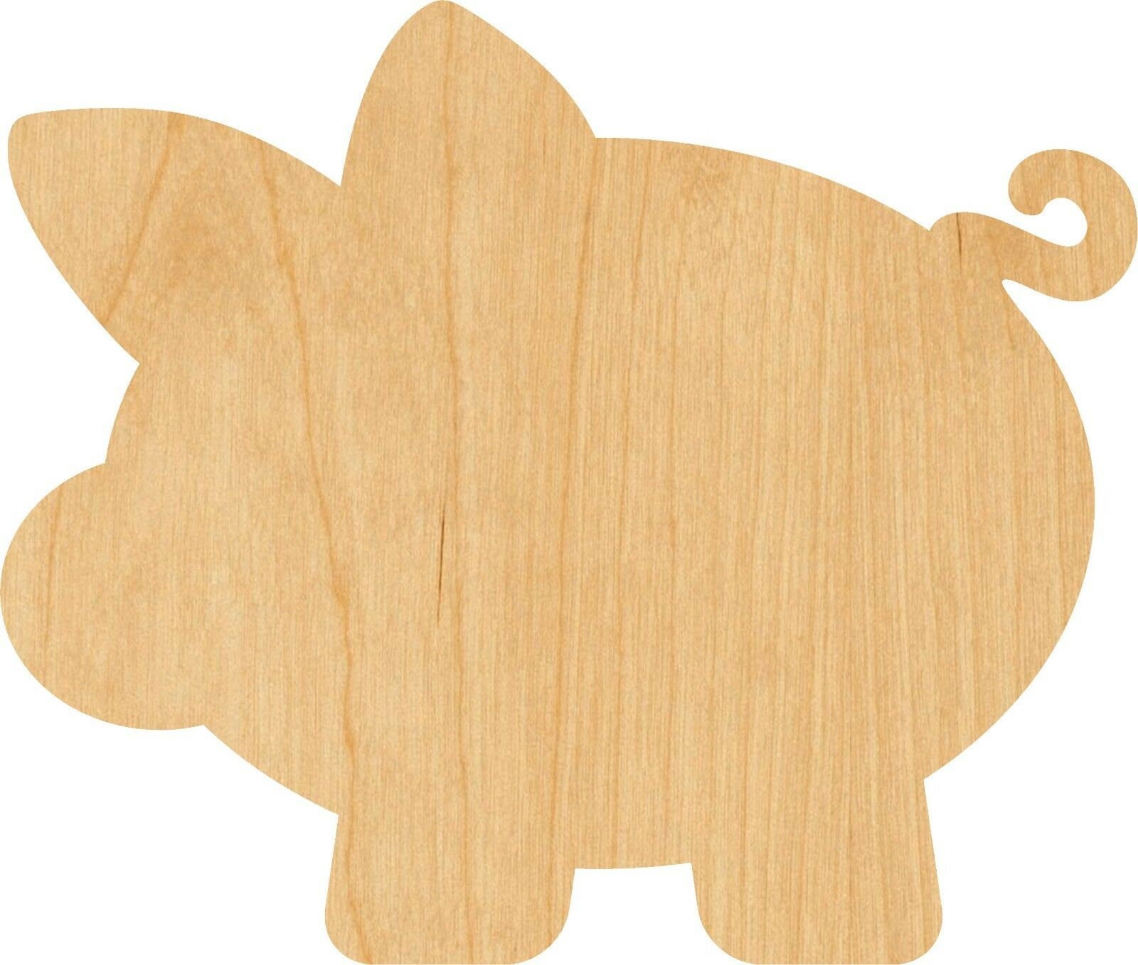Piggy Bank Wooden Laser Cut Out Shape Great for Crafting Etsy UK