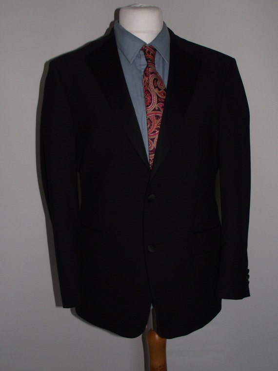 Vintage mens Tuxedo Jacket by Marks & Spencer men… - image 2