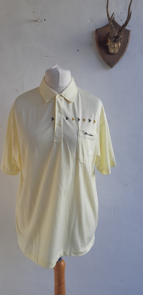 Vintage mens shirt 60s 70s Pierre L'larmour mens p