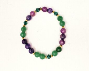 Bracciale in agata dendrica 12 mm - 14 mm - My Roller Stone