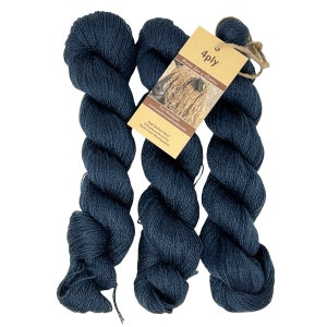 Pure Wensleydale Wol 4 Ply (sportgewicht) 150g (5.29 oz) Brea
