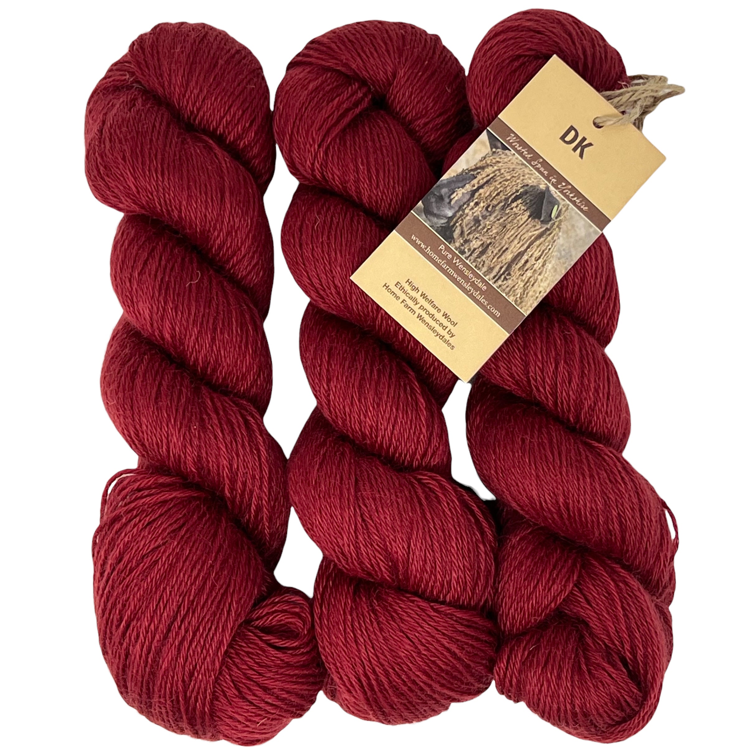 DK (light worsted) Pure Wensleydale 500g (1.1 lbs) super bulk buy