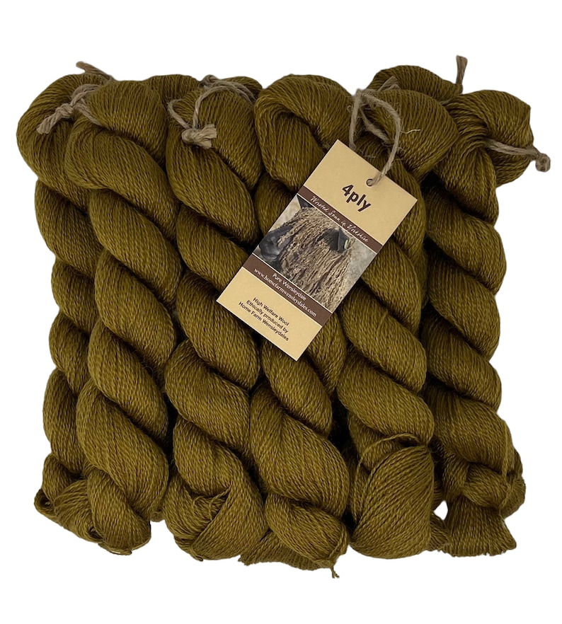 4 Ply (Fingering/Sports Weight) Pure on sale Wensleydale 500g (1.1 lbs) super bulk buy Camel