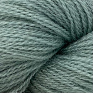 DK Light Worsted Wensleydale & Bluefaced Leicester Pure Wool 50g 1.76 oz Moreton Sage image 5