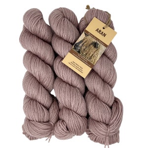 Pure Wensleydale Aran Wolle (Worsted Weight) 300g Enodoc