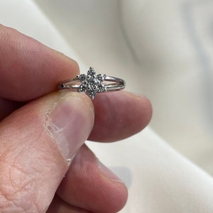 925 Sterling Silver Kids Babies&#39; Star CZ Ring A-M Sizes Baby Rings - Gift Boxed Children Ring